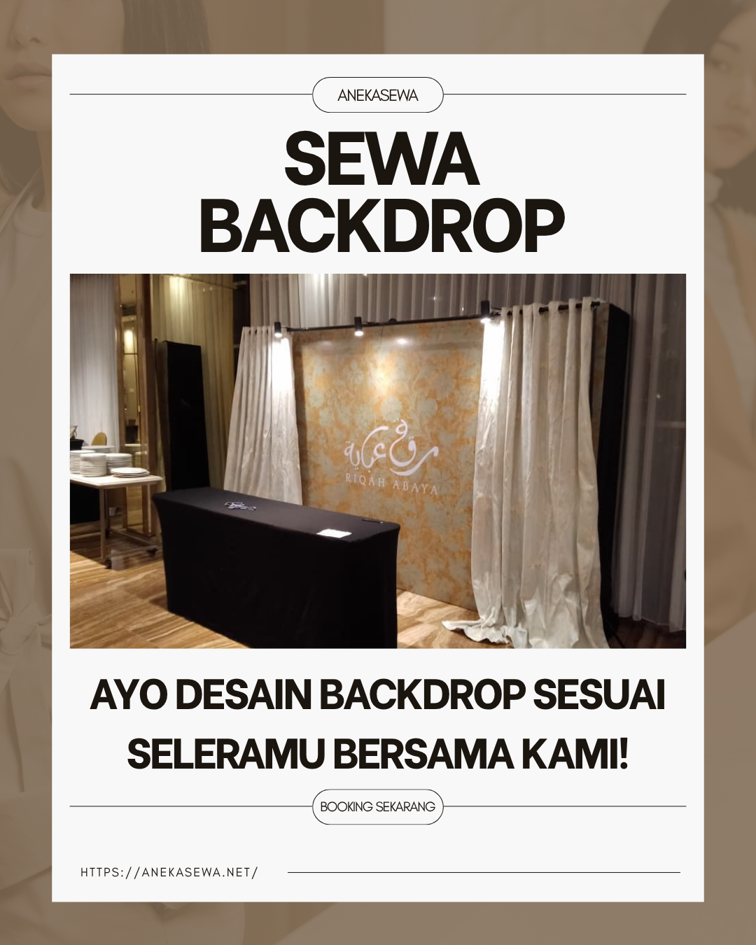 Jasa Sewa Backdrop Jakarta