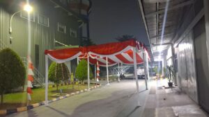 Jasa Sewa Tenda Serut Custom Event Bekasi 