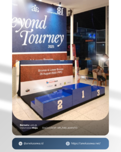 Sewa Podium Juara Event Custom Terdekat