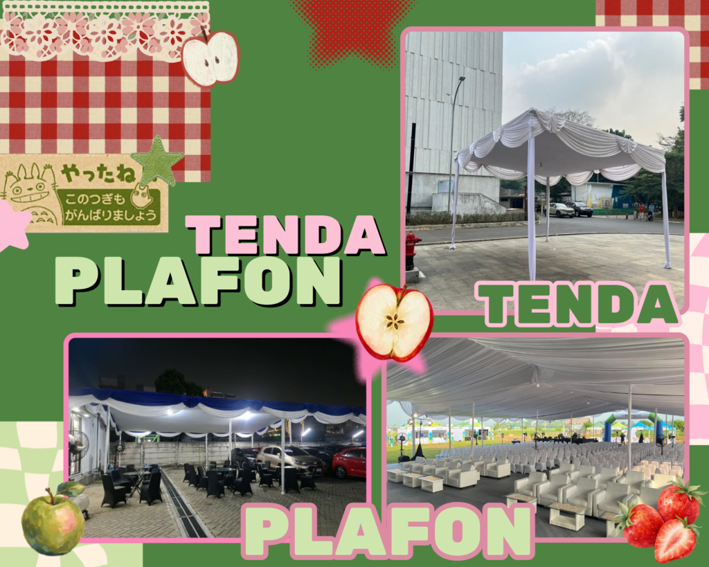 Sewa Tenda Konvensional Simple 