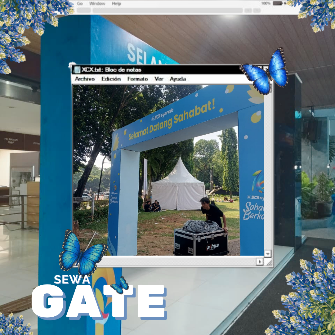 Jasa Sewa Gate Event Simple