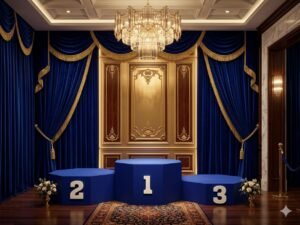 Sewa Podium Juara Event Custom
