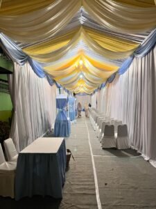 Sewa Tenda Konvensinal Simple Custom