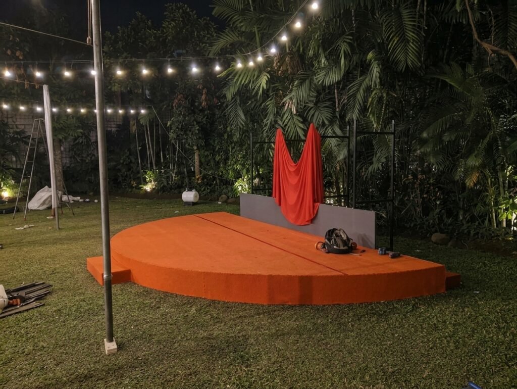 Jasa Sewa Panggung Event Custom Simple Jakarta