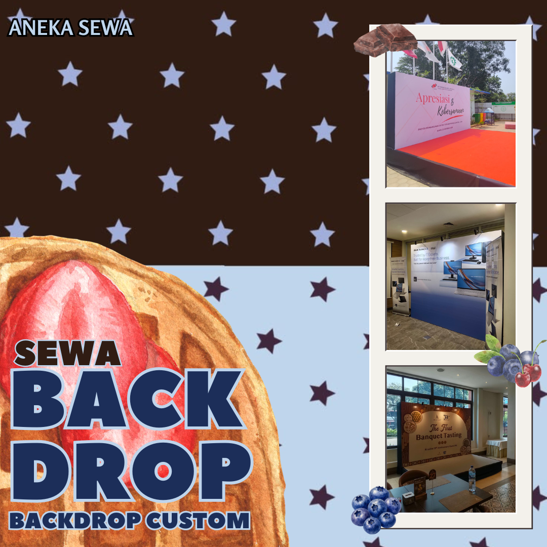 Jasa Sewa Backdrop Custom Event Bekasi Selatan